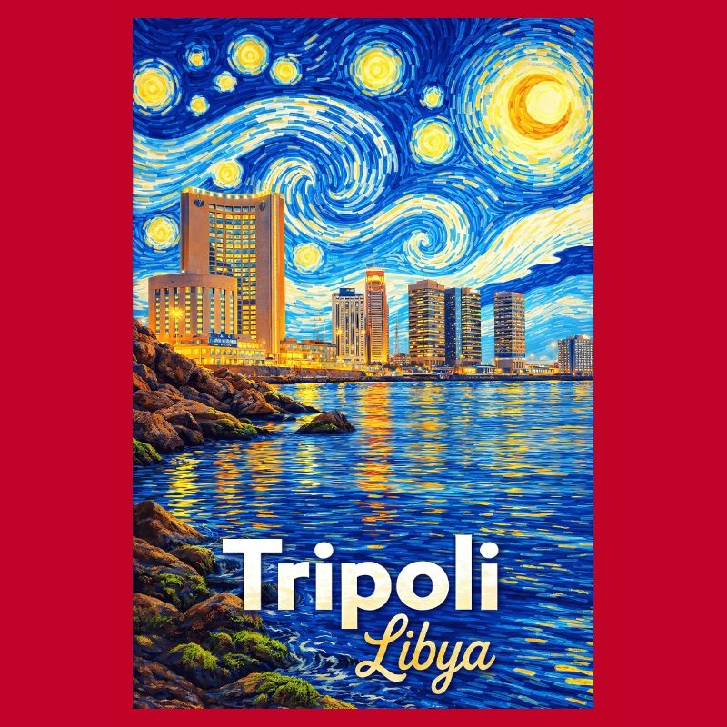 Tripoli Libya Starry Night