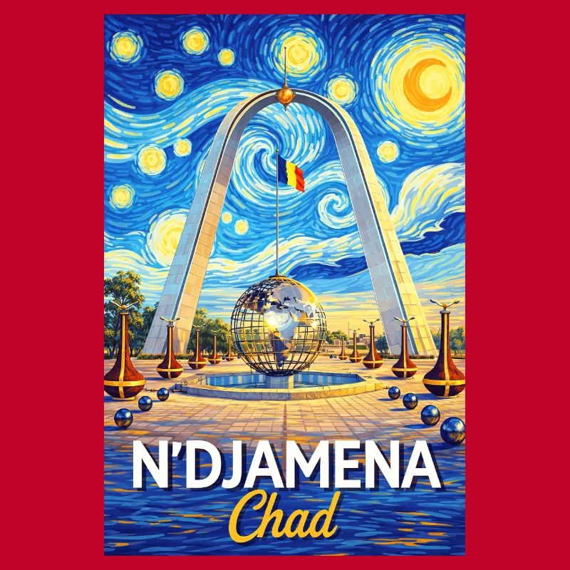 N-Djamena Tchad Nuit étoilée
