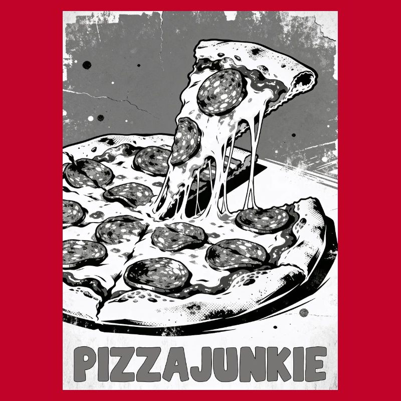 Graphique de tranche de Pizza Junkie