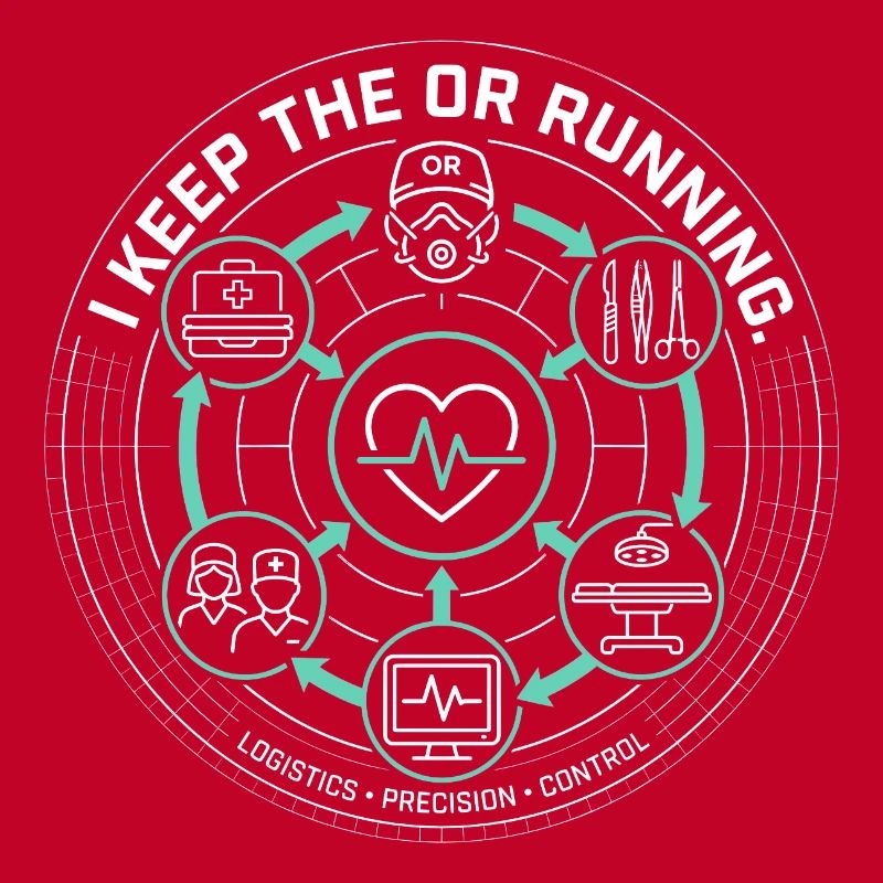 I Keep The OR Running  - Medizintechnik