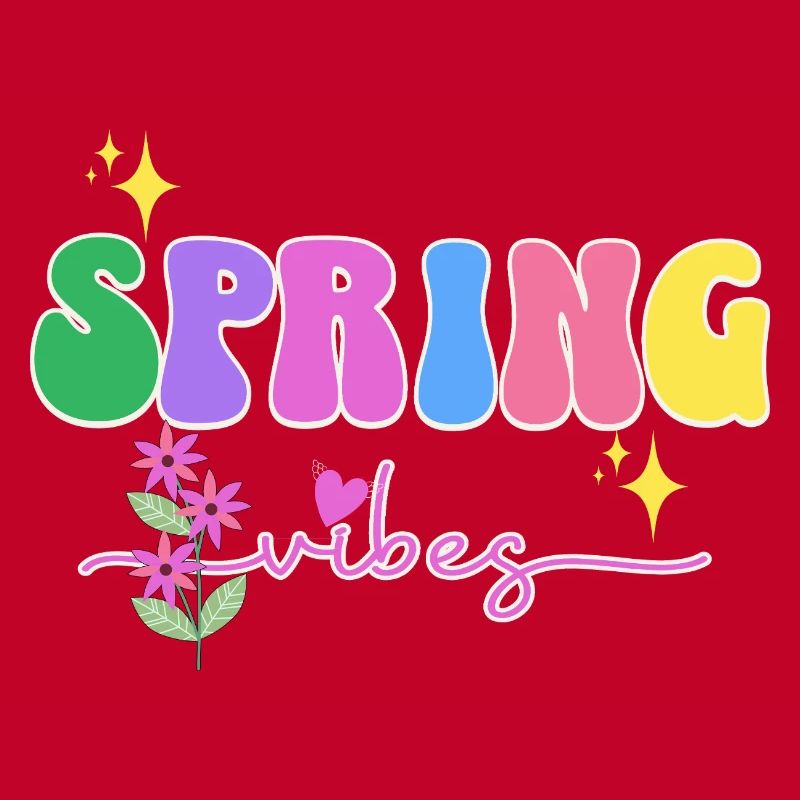 Spring Vibes: Colorful Blossoms, Spring