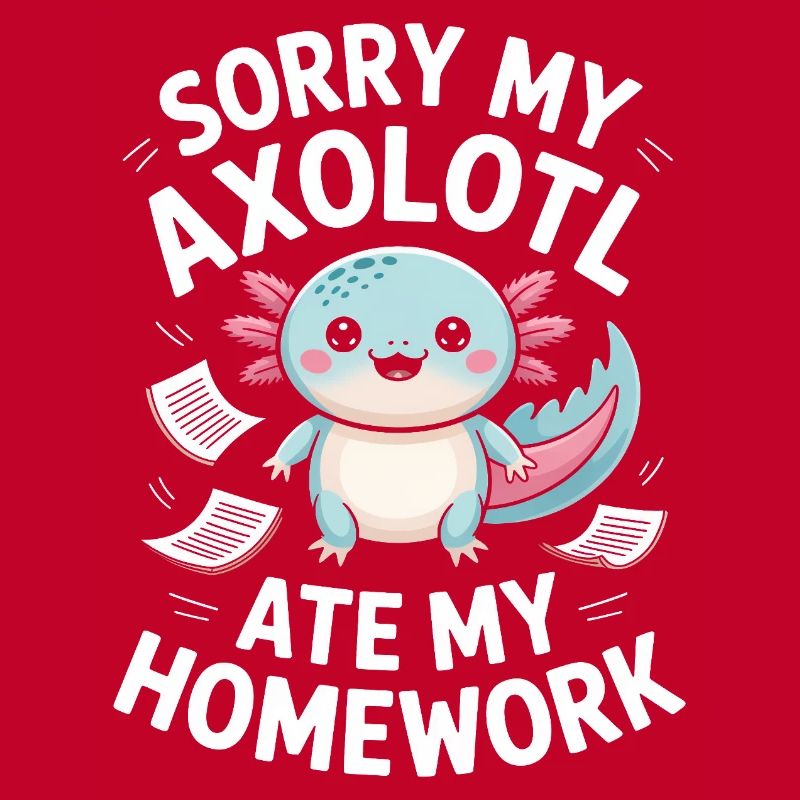 Axolotl a mangé mes devoirs