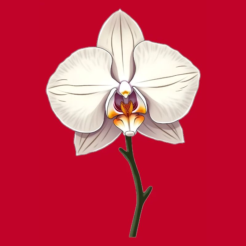 Weisse Orchidee
