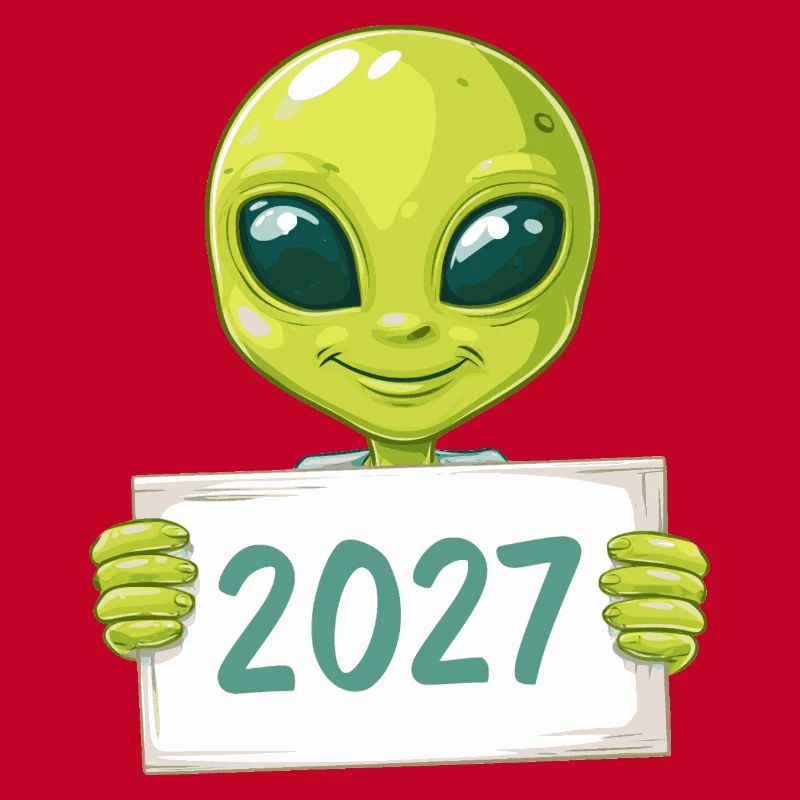 Alien vert sympathique