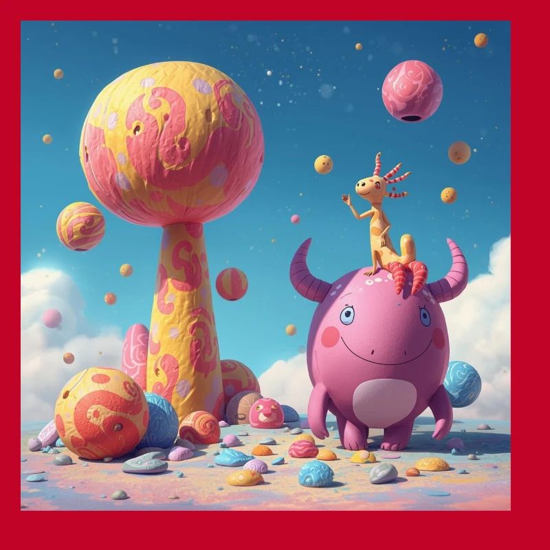 Amis de la planète pastel