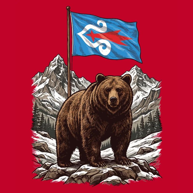 Ainu Flag Bear