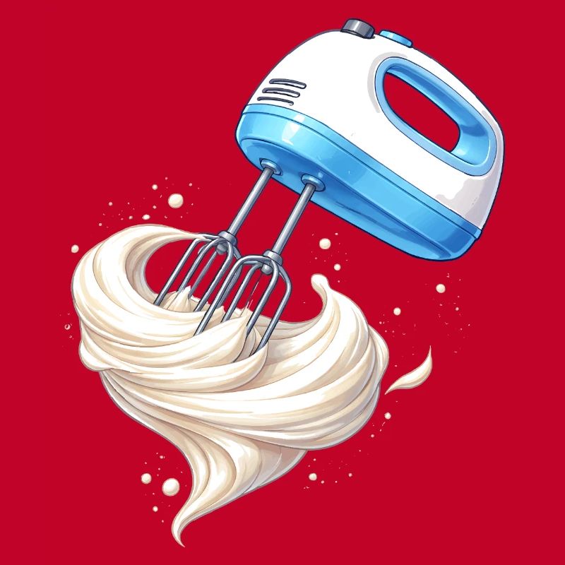 Conception de la batteuse à main à la crème fouettée