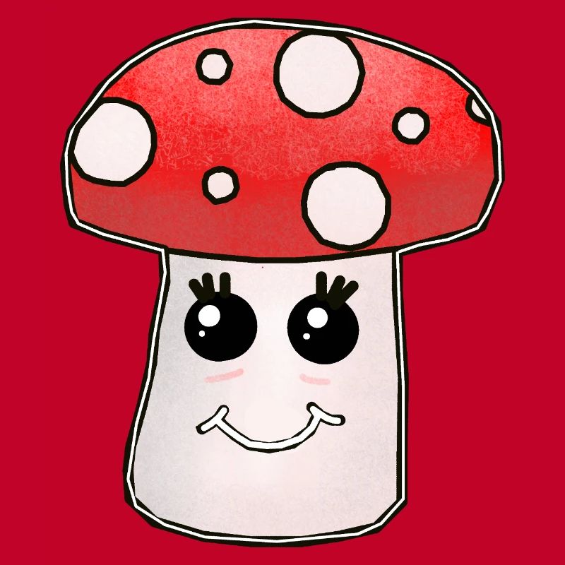 Kawaii Mushroom Toadstool Mushrooms