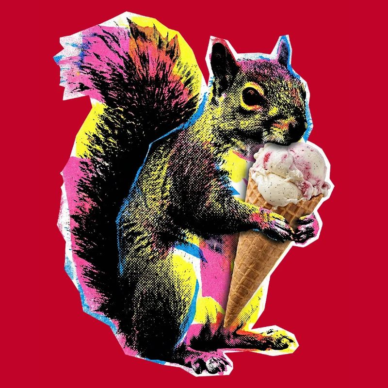 Eichhörnchen Eis