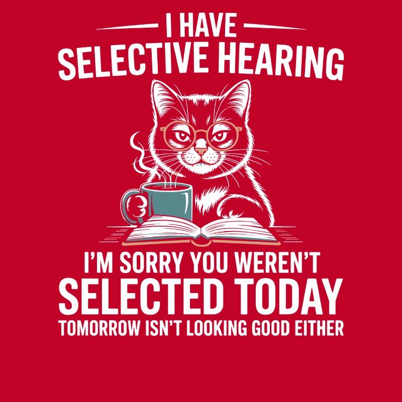 Lecteur de chat avec humour : Audition sélective
