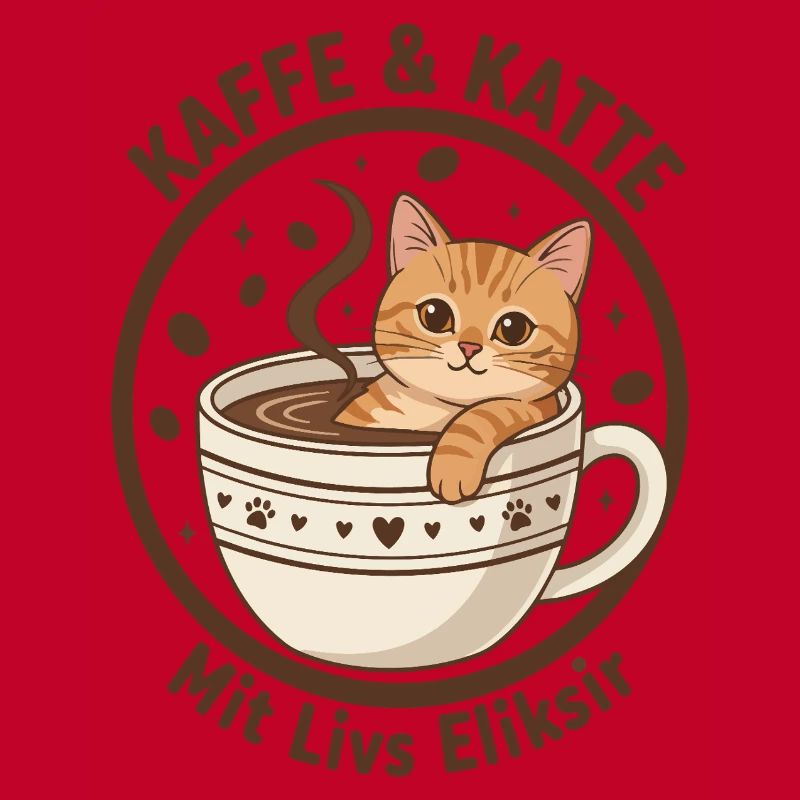 Coffee Cat in Cup: Purr Elixir