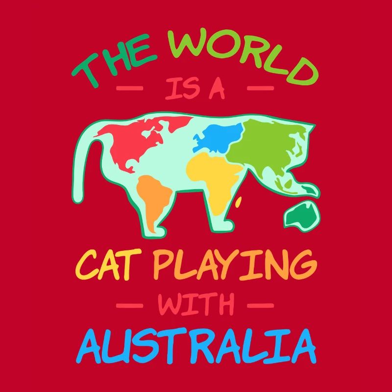 World Cat Playing With Australia