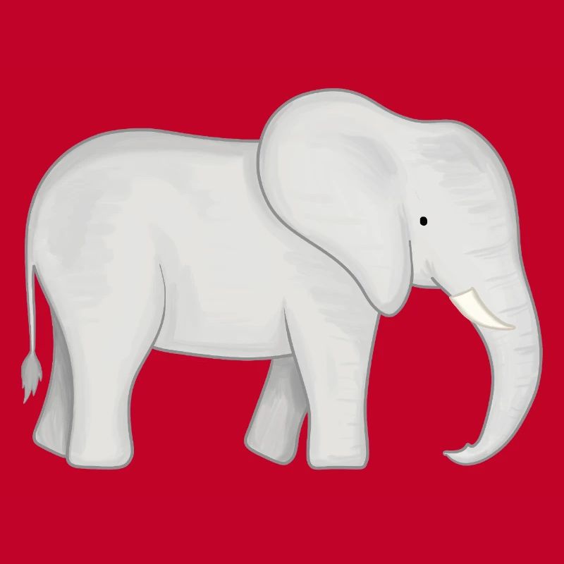 White Elephant Drawing