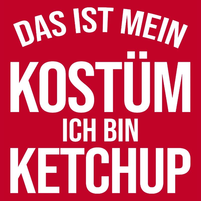 Kostüm: Ich bin Ketchup