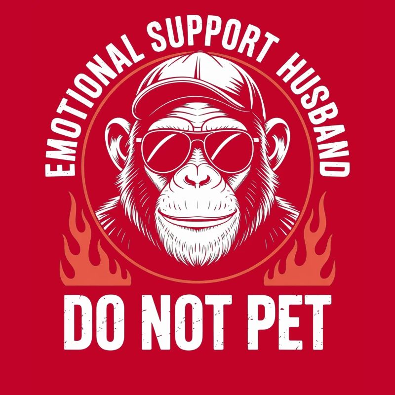 Emotional Support Monkey Do Not Pet