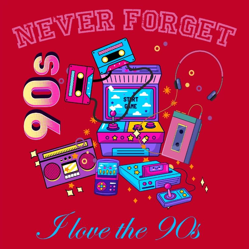 Retro 90s never forget