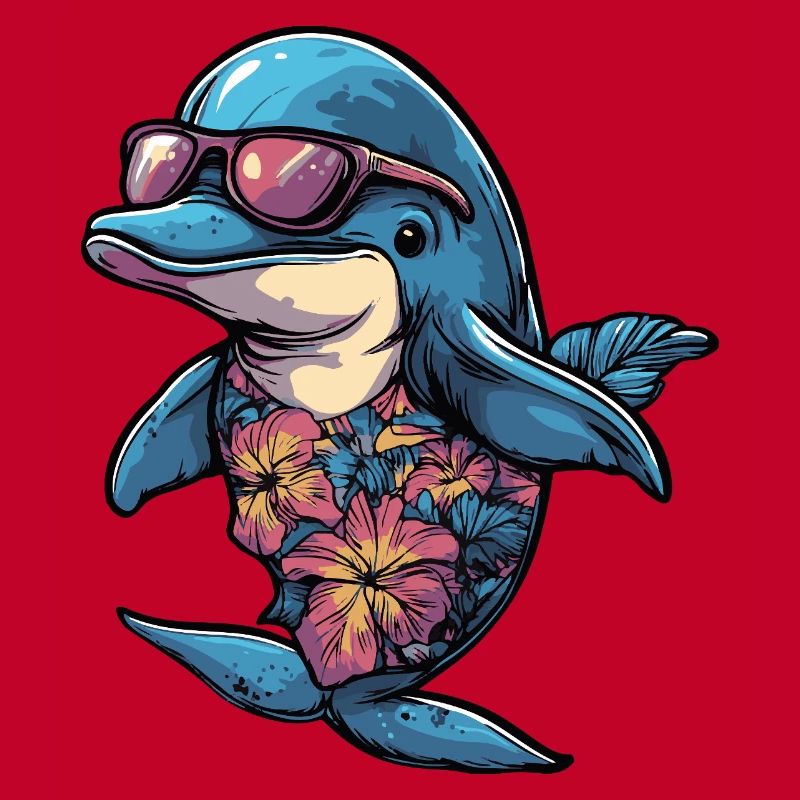Delfin Comic Urlaub