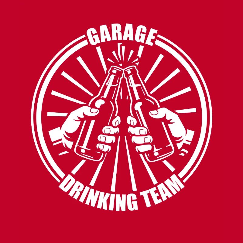 Garage Drinking Team Car lover car guy mechanic