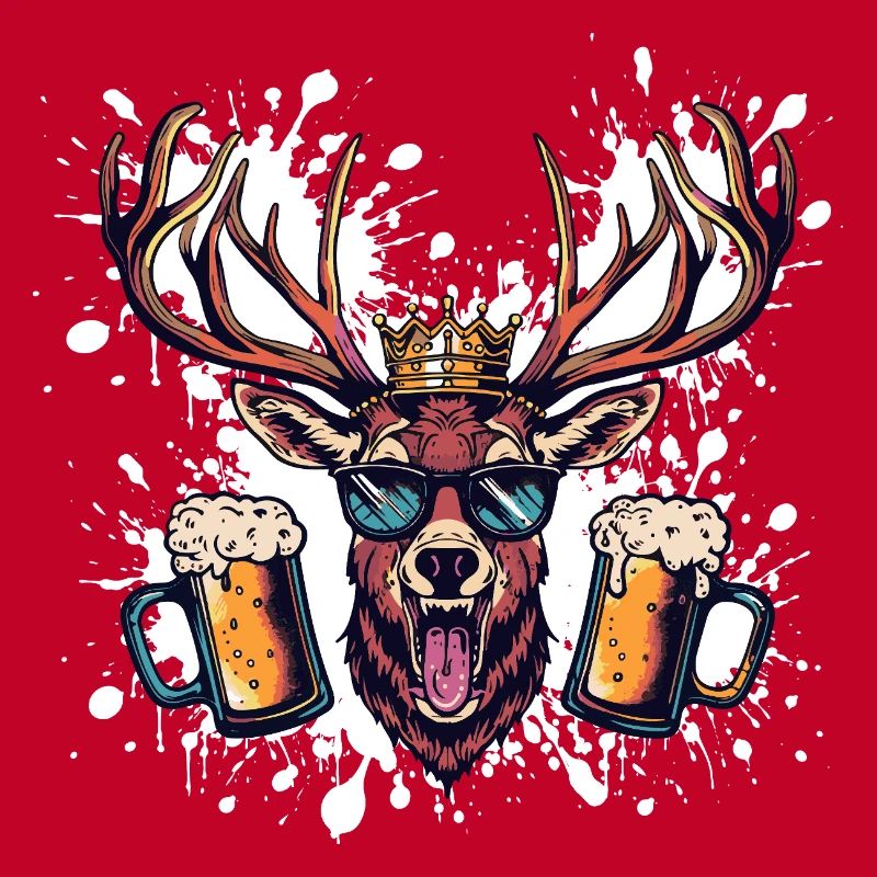 Deer Beer Funny