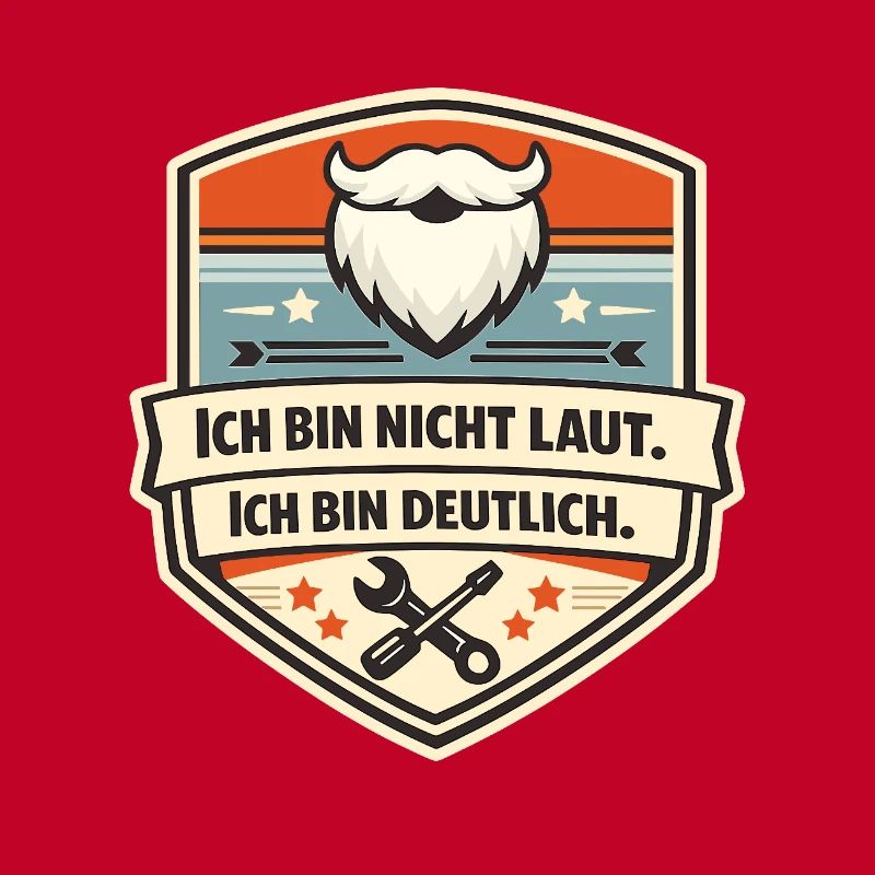 Ich bin nicht laut, ich bin deutlich