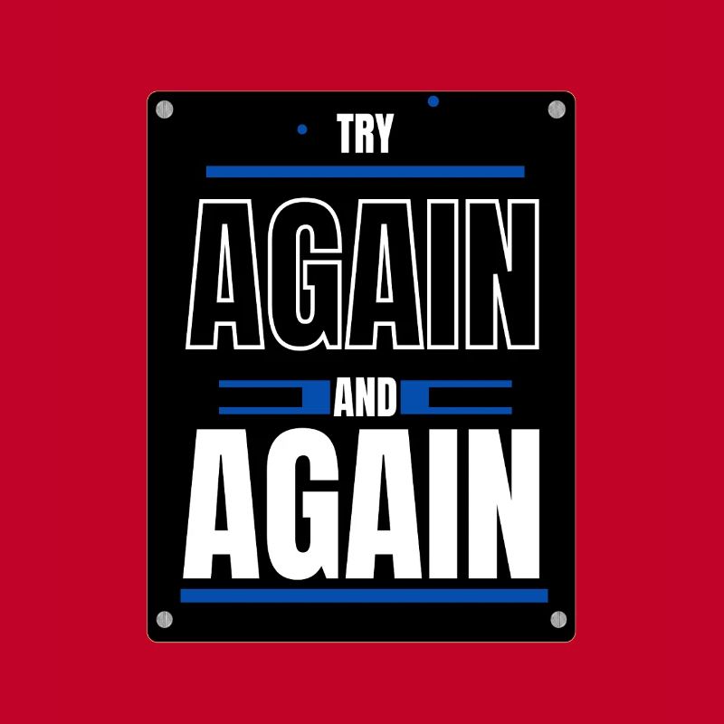 Try again