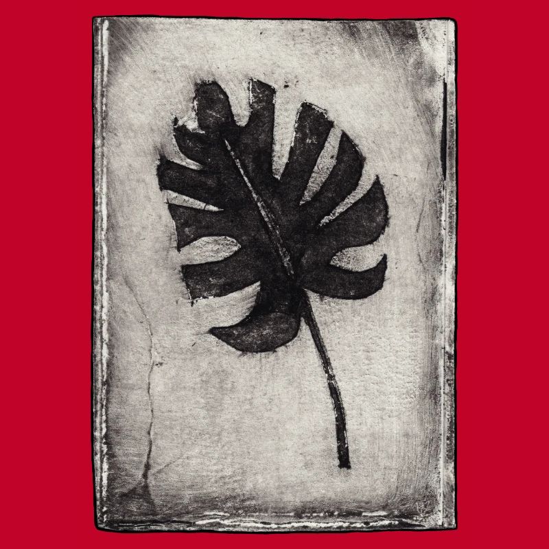 Plante de Monstera - Gravée à la main imprimable