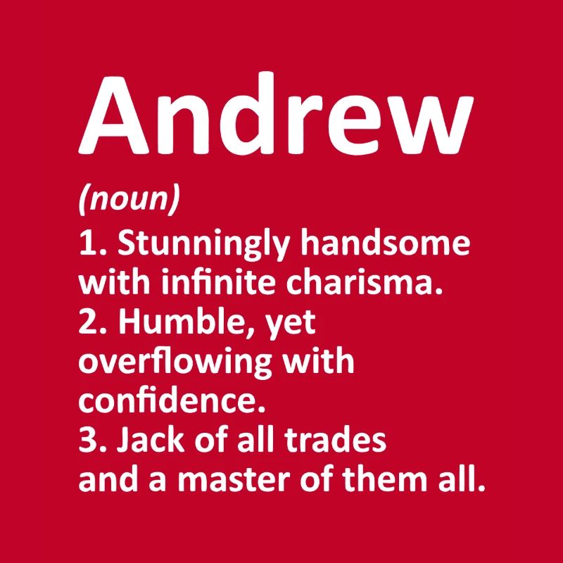 Andrew Bold Typographic Definition