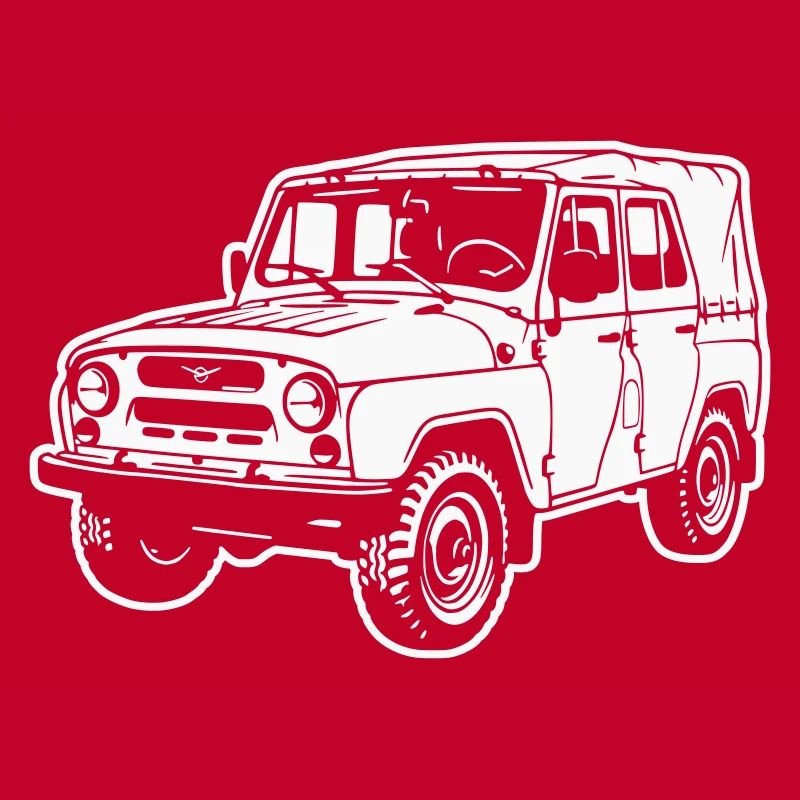 Véhicule tout-terrain UAZ (image différente)