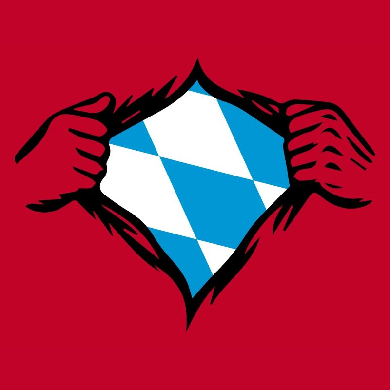 Bavière Drapeau bavarois