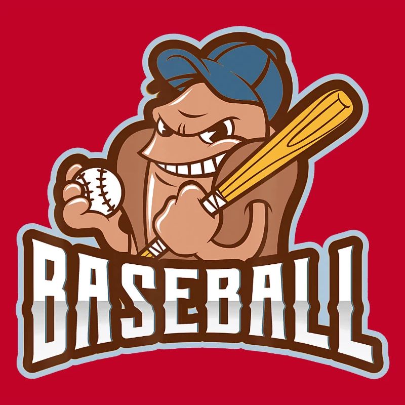 Rogue Batter Baseball Mascot