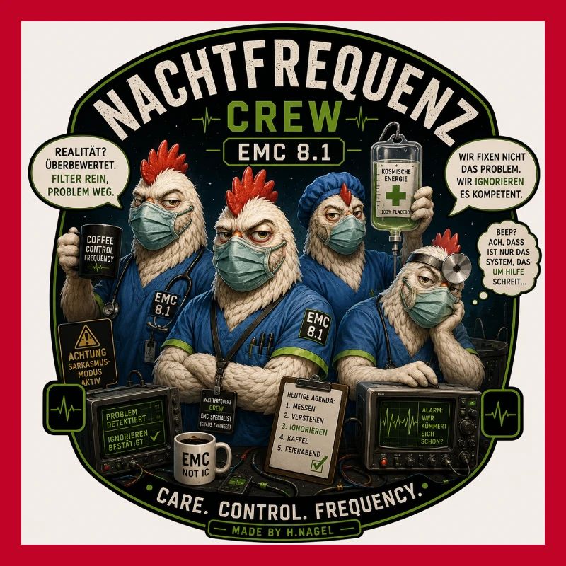 Nachtfrequenz Küken Crew EMC 8.1