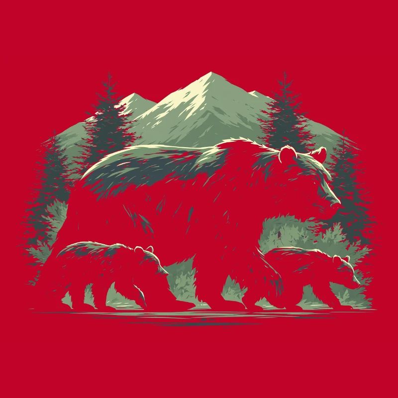 Sentier de l’Ours à Pine Dawn