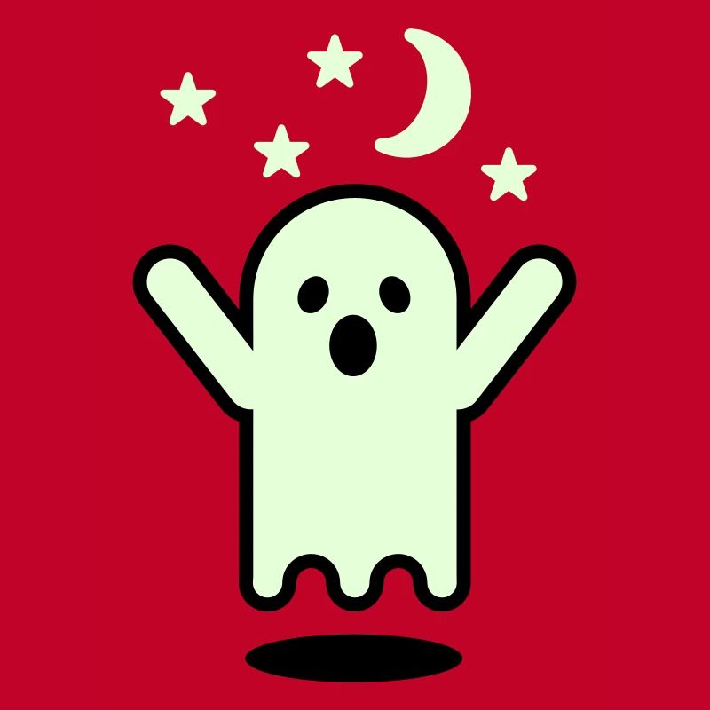 Glow in the dark ghost