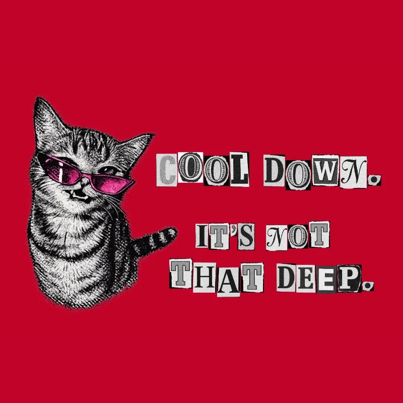 Cool Down – It’s Not That Deep Katzen Meme