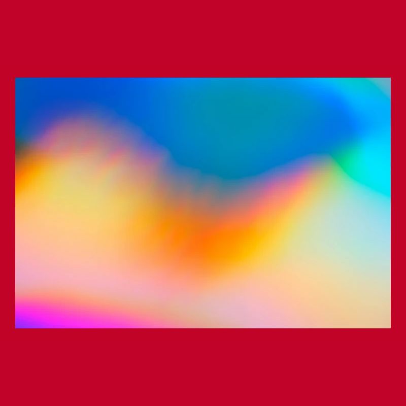 Décor de dégradé des vagues de couleur