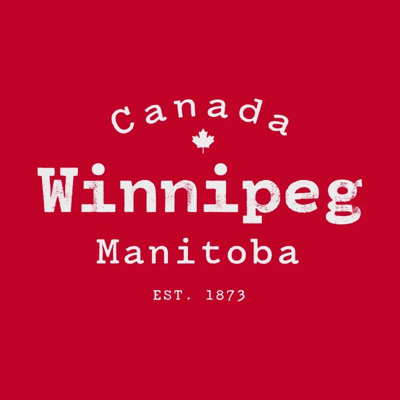 Winnipeg Manitoba Retro Logo