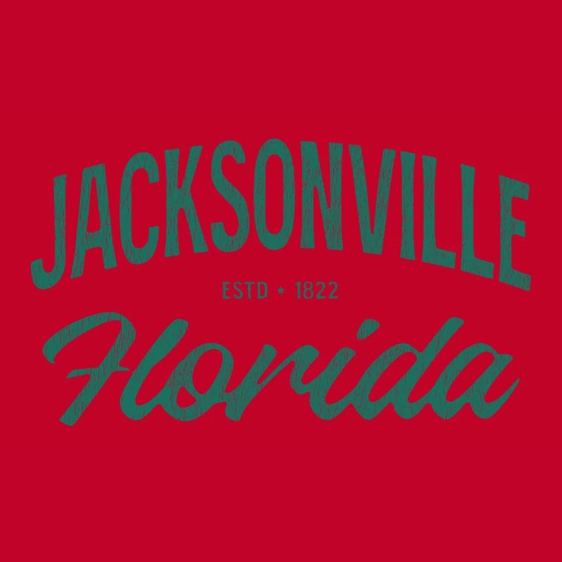 Jacksonville Florida Vintage Script