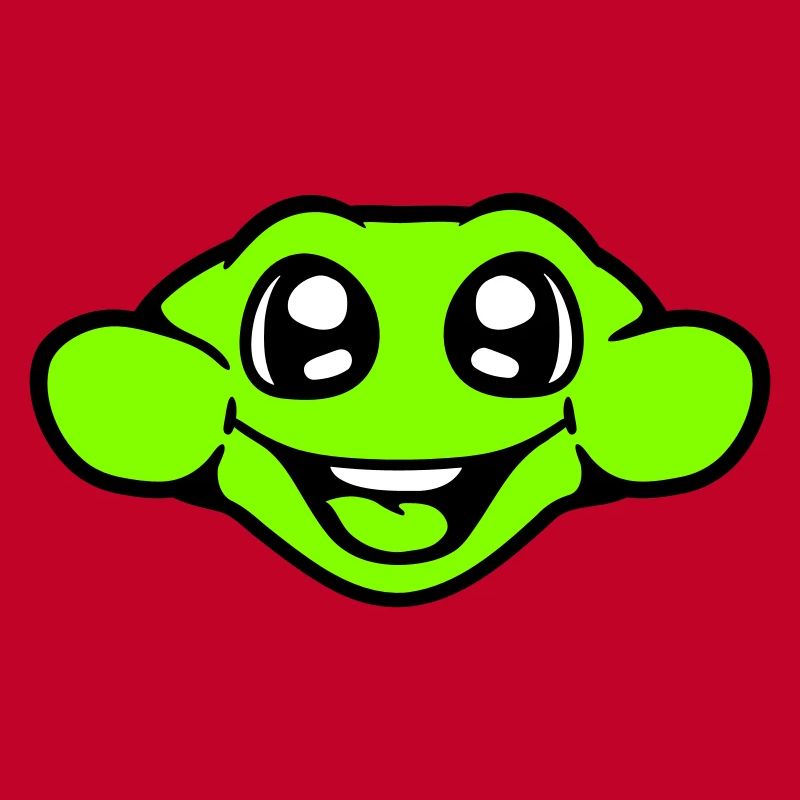 Frog Toad Smiles Funny Comic Happy Cool