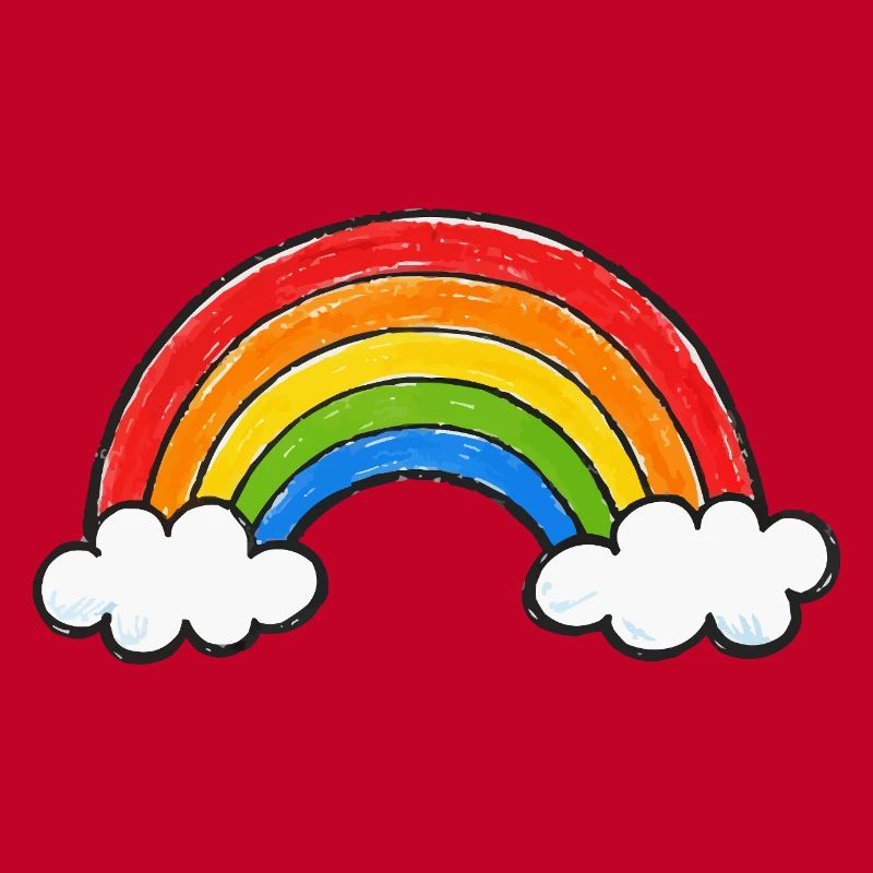 Hand Drawn Rainbow