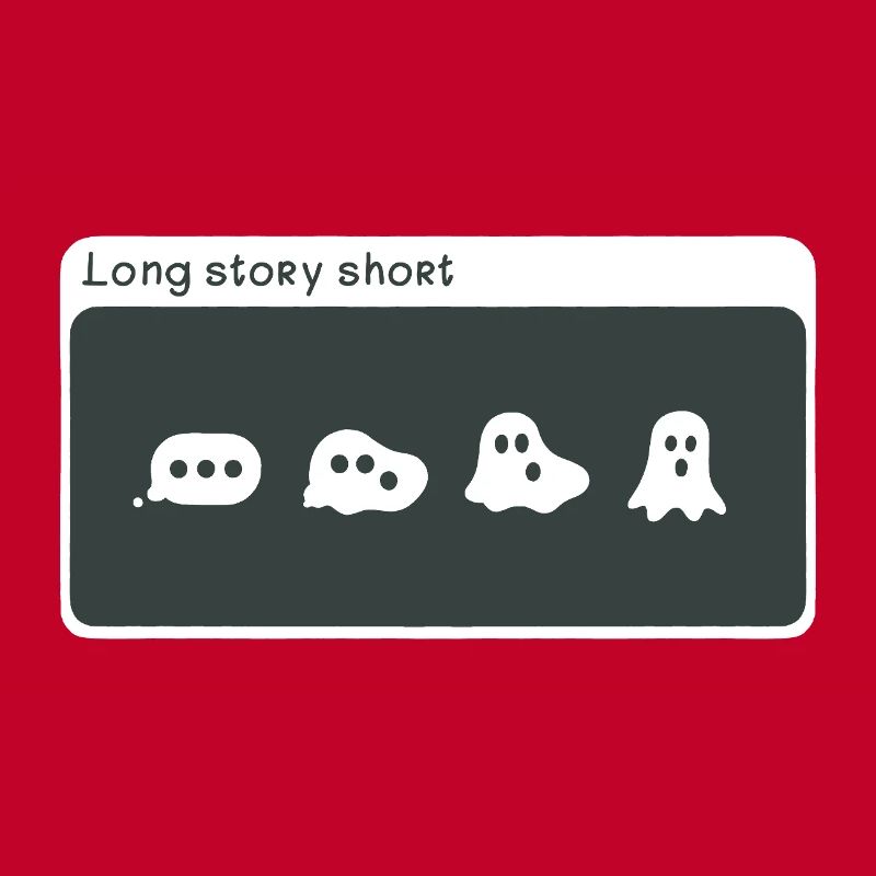 Cute Speak Bubble To Ghost Progression