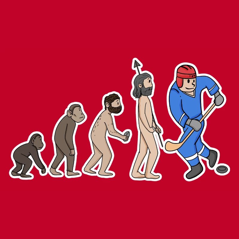 Evolution Eishockeyspieler 