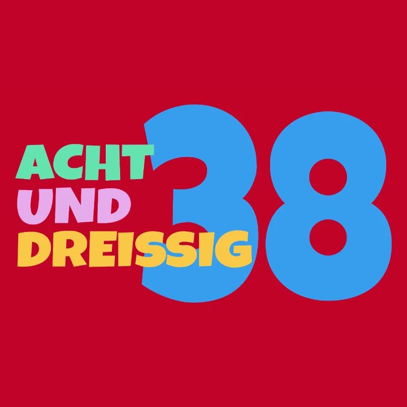 38. Geburtstag Geschenk