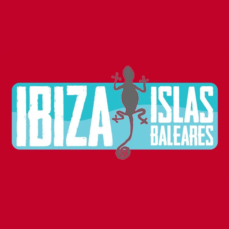 Ibiza Insel Vektor Design