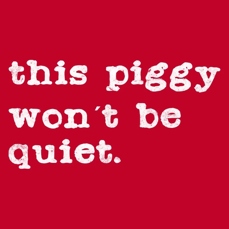Ce cochon devient bruyant