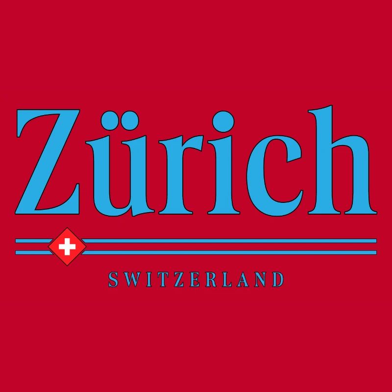 Zurich Blue Stripe Logo