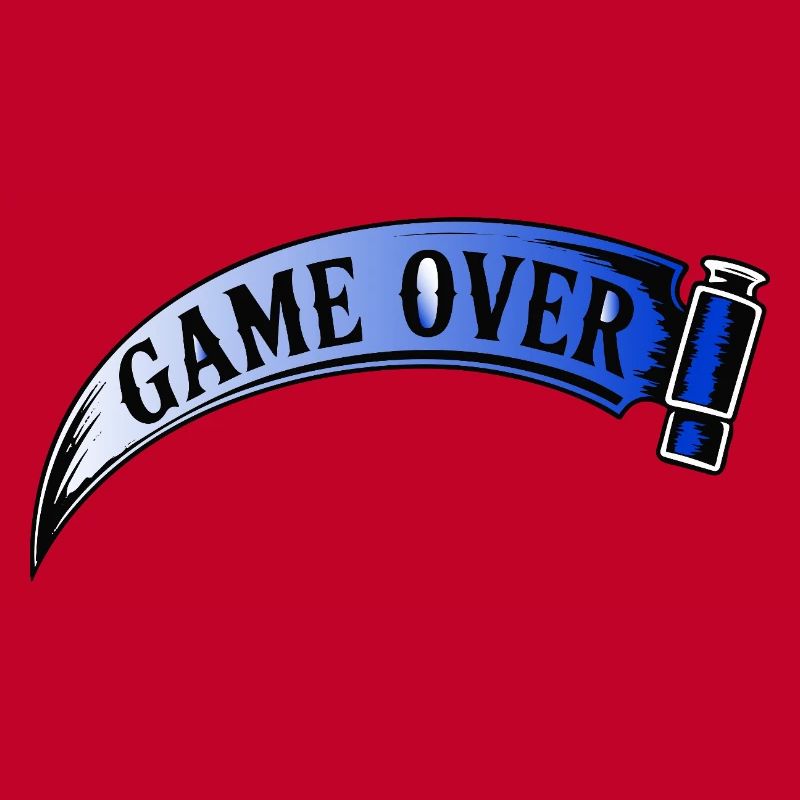 Game Over Retro Arcade Banner
