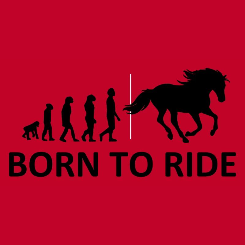 Né pour monter à cheval