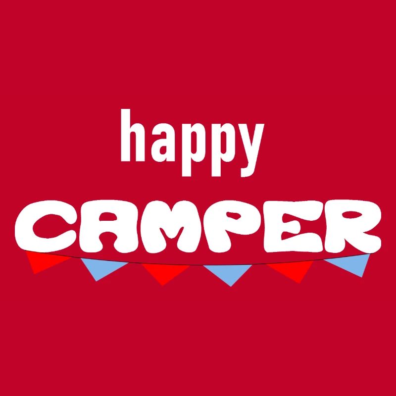 Happy Camper on the road