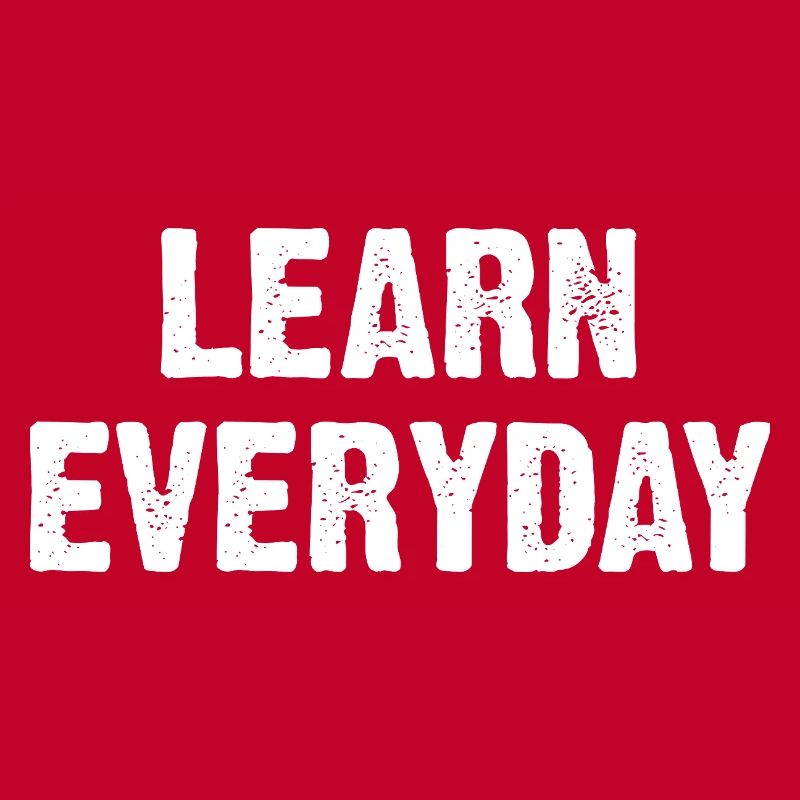 Learn Everyday Bold Typography