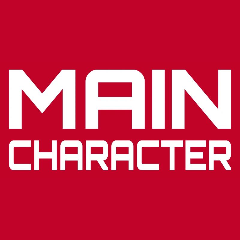 Main Character Gaming Spruch